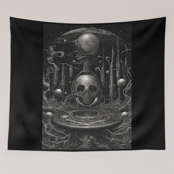 Item preview, Cyber Skull designed and sold by SmokeyTripShop.