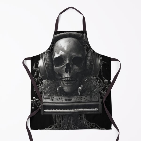 Item preview, Rocker skull designed and sold by SmokeyTripShop.