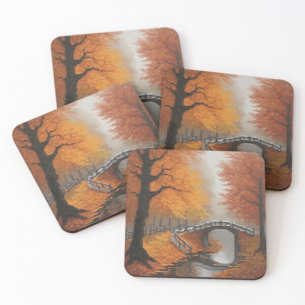 Item preview, Golden Autumn Bridge designed and sold by Buzz126.