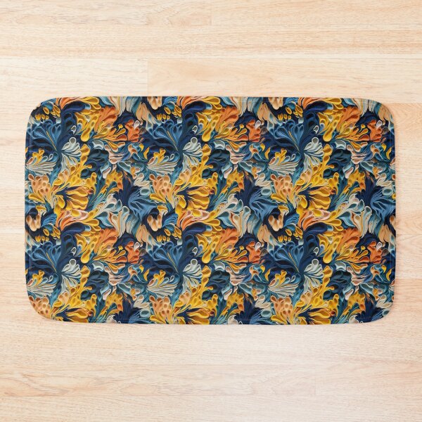 Item preview, Retro design that is reminiscent of floral pop art motifs made of fabric, wool and felt designed and sold by Pflugart.
