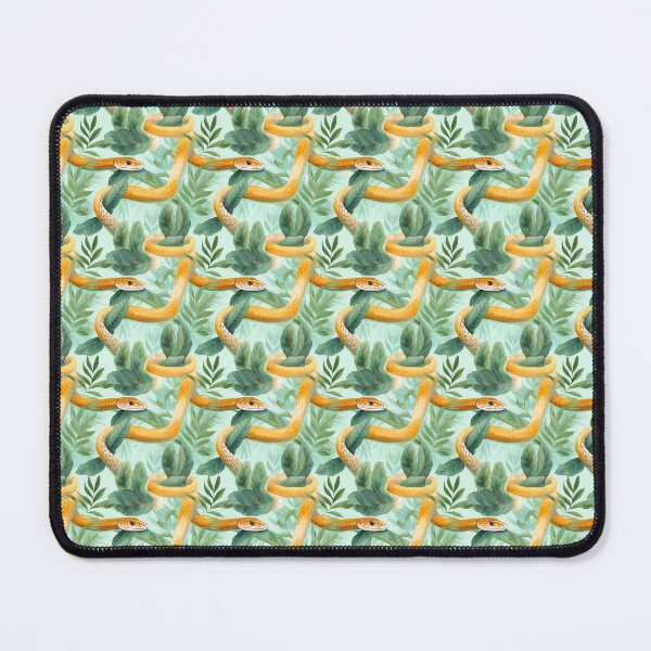 Item preview, Enchanting Elegance: A Cute Bushmaster Snake Illustration designed and sold by qoodesignstudio.