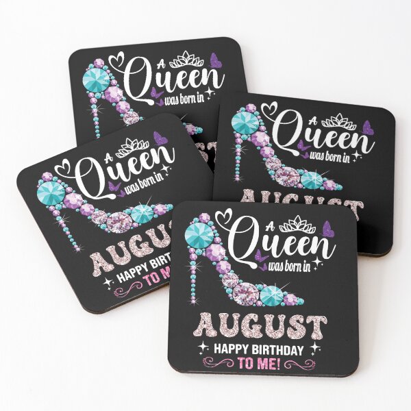 Item preview, A Queen Was Born In August Happy Birthday To Me Cute Women designed and sold by ZANNIX.