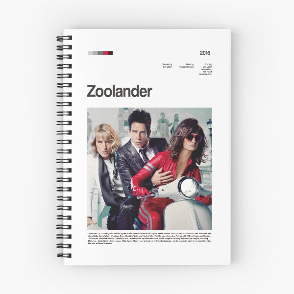 Item preview, zoolander movie poster designed and sold by paulrommer.