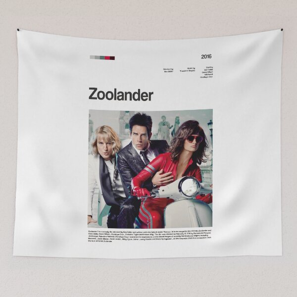 Item preview, zoolander movie poster designed and sold by paulrommer.