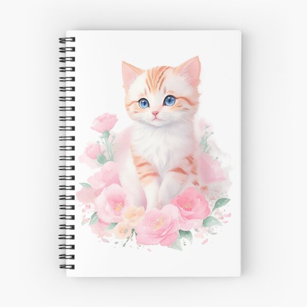 Item preview, Kitty in Bloom designed and sold by NickTaroDesign.