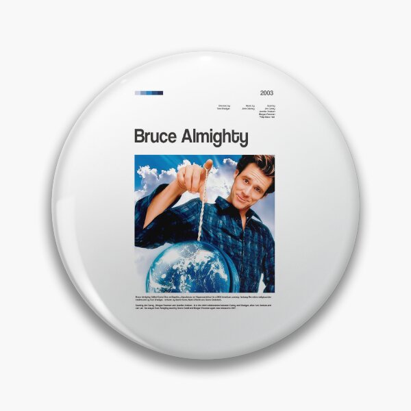 Item preview, Bruce Almighty movie poster designed and sold by paulrommer.