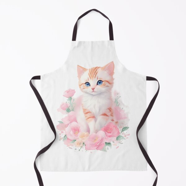 Item preview, Kitty in Bloom designed and sold by NickTaroDesign.