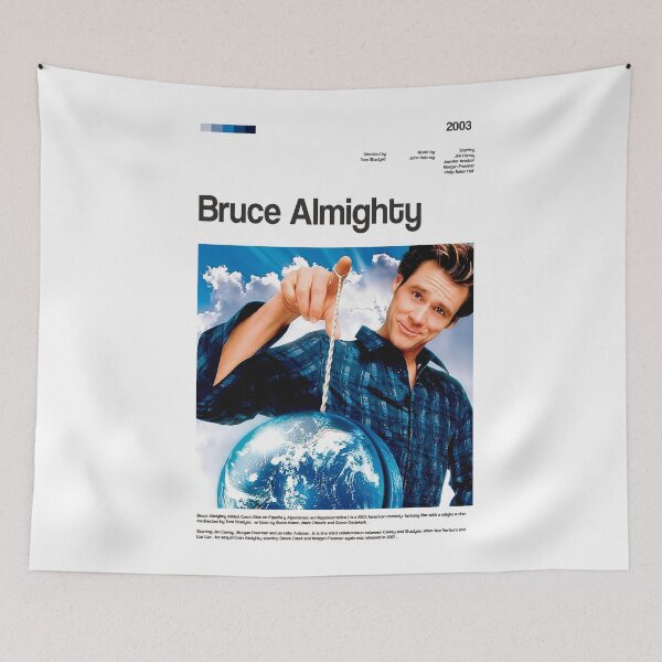 Item preview, Bruce Almighty movie poster designed and sold by paulrommer.