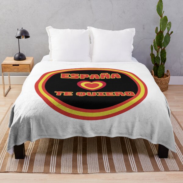 Item preview, Spain I love you. Red Straight Letters and Dark Background designed and sold by altohero.