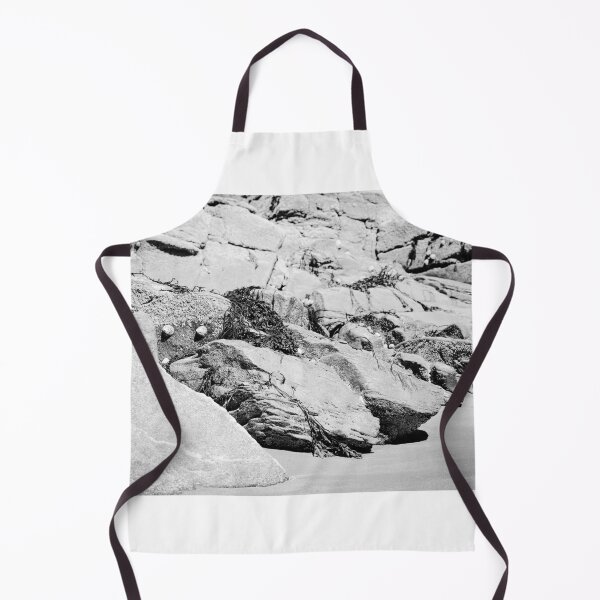 Item preview, Seaweed Limpets Sandy Beach Rathmullan bw designed and sold by eddiebarronshop.