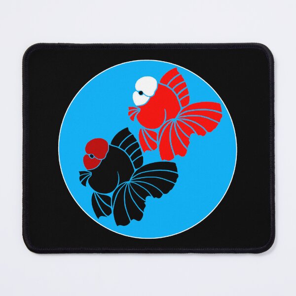 Item preview, White Head Red and Red Head Black Oranda Goldfish 101923 designed and sold by Nosnah.