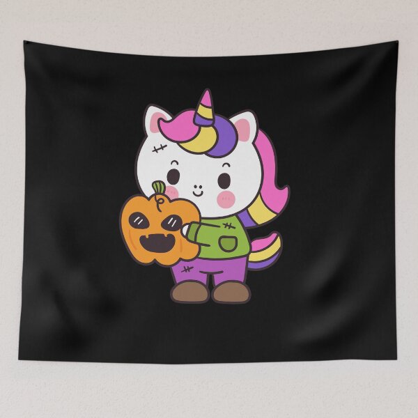 Item preview, Cute Unicorn Halloween Costume Pumpkin Gifts for Kids Girls Halloween Or Thanksgiving  designed and sold by AmeliaShirts.