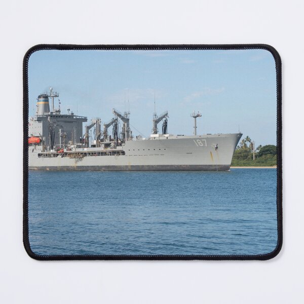 Item preview, STK109746M-USNS Henry Kaiser arrives at Joint Base Pearl Harbor-Hickam, Hawaii. designed and sold by StocktrekImages.