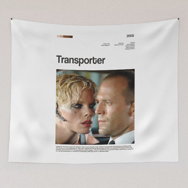 Item preview, transporter movie poster designed and sold by paulrommer.