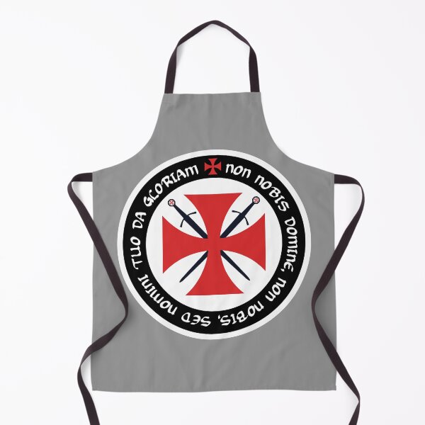 Item preview, Templar shield with motto designed and sold by okmultimedia.