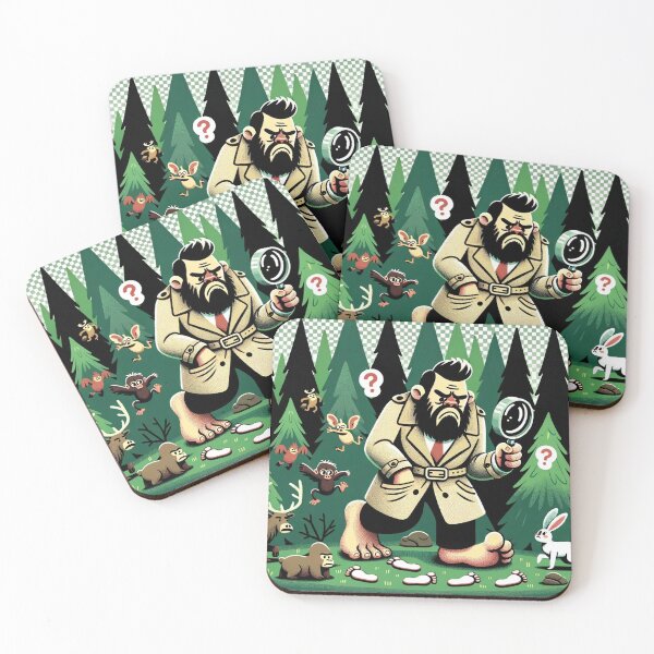 Item preview, Bigfoot's Monumental Footprint - Sasquatch Mystery Art designed and sold by The-Library.