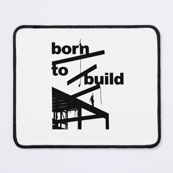 Item preview, born to build designed and sold by FunnyGrief.