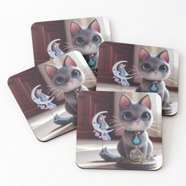 Item preview, Luna: The mystical cat designed and sold by Helleradi.
