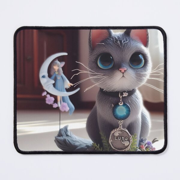 Item preview, Luna: The mystical cat designed and sold by Helleradi.