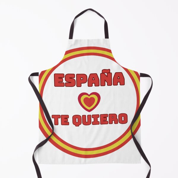 Item preview, Spain I love you. Straight Red Letters, White Background designed and sold by altohero.