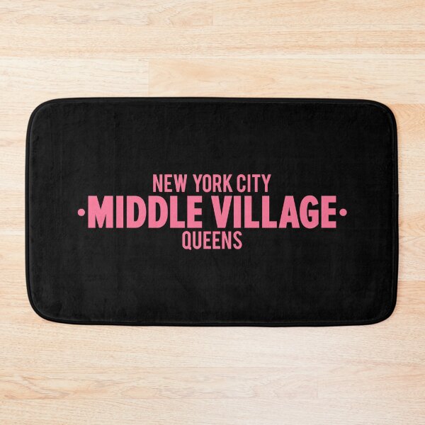 Item preview, Middle Village Queens Logo - A Minimalist Tribute to Suburban Serenity designed and sold by Boogosh.