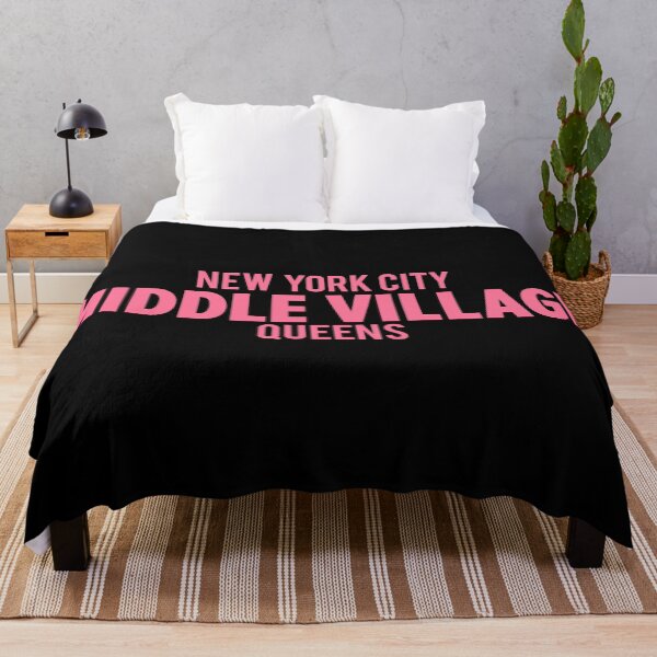 Item preview, Middle Village Queens Logo - A Minimalist Tribute to Suburban Serenity designed and sold by Boogosh.