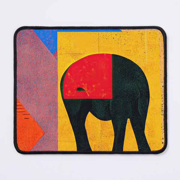 Item preview, Explore Simplistic & Minimalistic African Elephant Art designed and sold by ArtificialGenes.