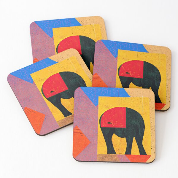 Item preview, Explore Simplistic & Minimalistic African Elephant Art designed and sold by ArtificialGenes.