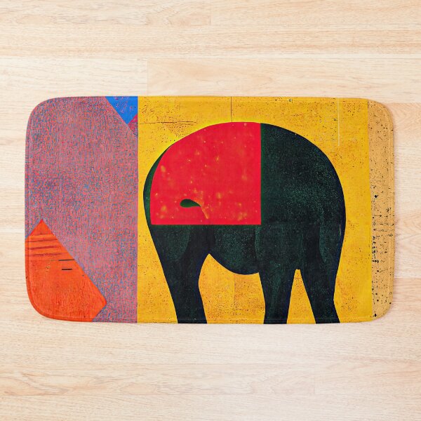 Item preview, Explore Simplistic & Minimalistic African Elephant Art designed and sold by ArtificialGenes.