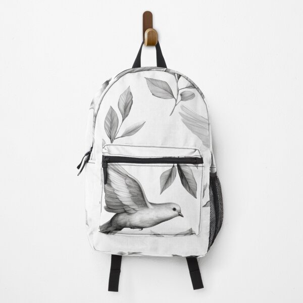 Item preview, Ceasefire Now Minimal art Flying Peace Dove Against War World Peace designed and sold by OliveAndSnow.