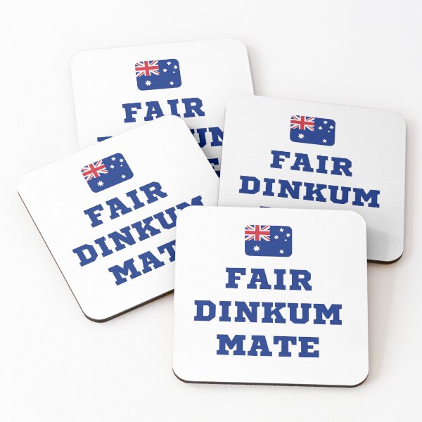 Item preview,  Fair dinkum mate Australian slang quote designed and sold by AngelArtss.