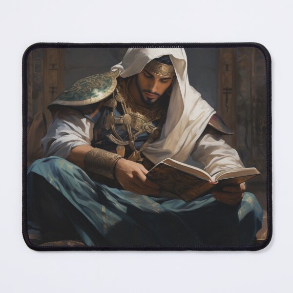 Item preview, Arab warrior reading designed and sold by ArbnorDesign.