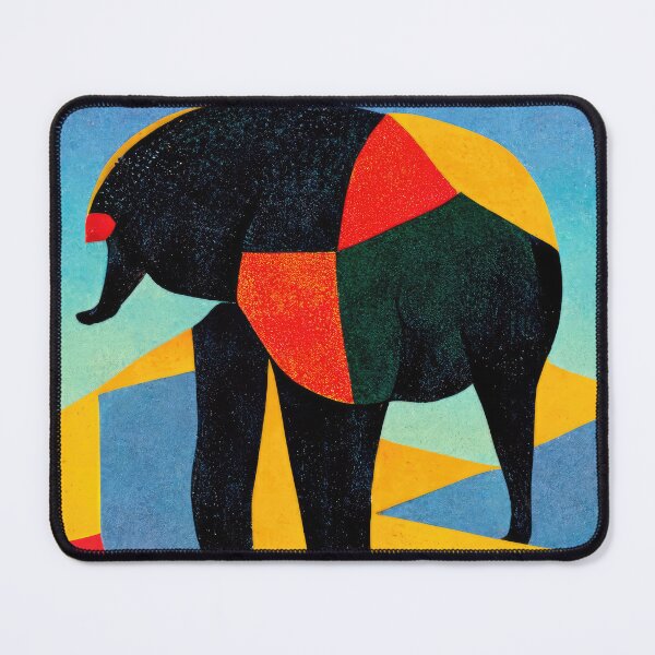 Item preview, Explore Simplistic & Minimalistic African Elephant Art designed and sold by ArtificialGenes.