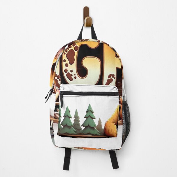 Item preview, Bigfoot's Massive Footprint - Sasquatch Wilderness Art designed and sold by The-Library.