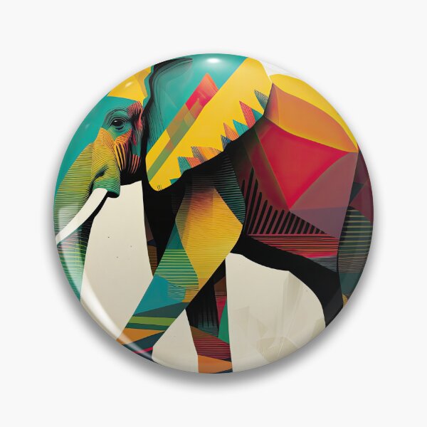 Item preview, Explore Simplistic & Minimalistic African Elephant Art designed and sold by ArtificialGenes.