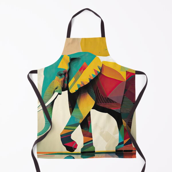 Item preview, Explore Simplistic & Minimalistic African Elephant Art designed and sold by ArtificialGenes.