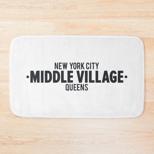 Item preview, Middle Village Queens Logo - A Minimalist Tribute to Suburban Serenity designed and sold by Boogosh.