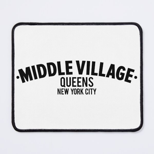 Item preview, Middle Village Queens Logo - A Minimalist Tribute to Suburban Serenity designed and sold by Boogosh.