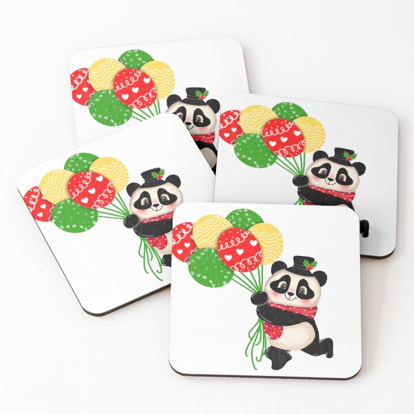 Item preview, Panda at Christmas. designed and sold by lamyki.