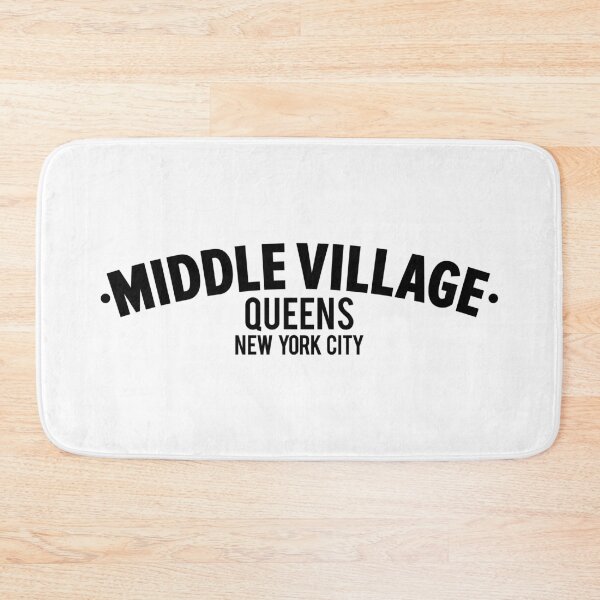 Item preview, Middle Village Queens Logo - A Minimalist Tribute to Suburban Serenity designed and sold by Boogosh.