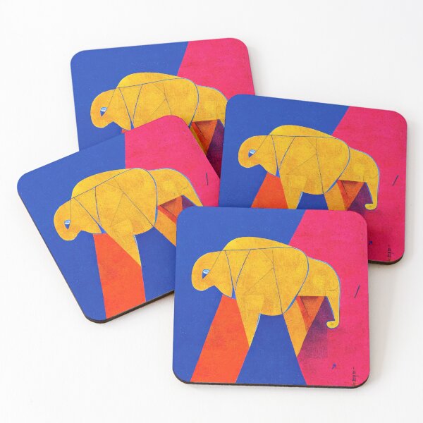 Item preview, Explore Simplistic & Minimalistic African Elephant Art designed and sold by ArtificialGenes.
