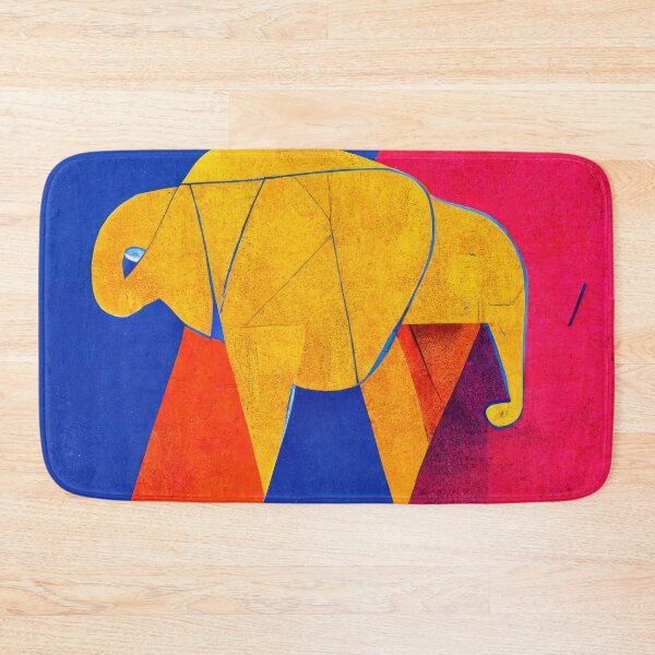 Item preview, Explore Simplistic & Minimalistic African Elephant Art designed and sold by ArtificialGenes.