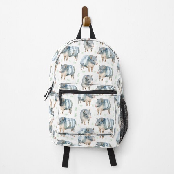 Item preview, Whimsical Wonders: A Cute White-lipped Peccary Gathering designed and sold by qoodesignstudio.