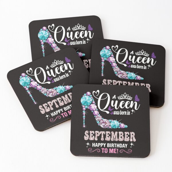 Item preview, A Queen Was Born In September Happy Birthday To Me Cute Women designed and sold by ZANNIX.