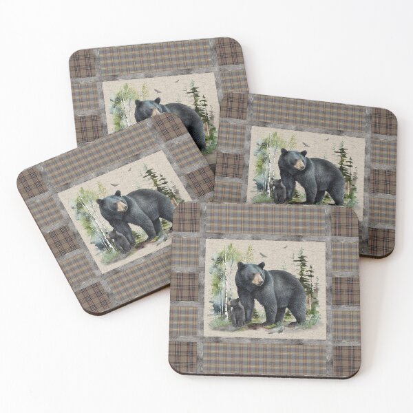 Item preview, Plaid Bear Quilt A designed and sold by Jean Plout.
