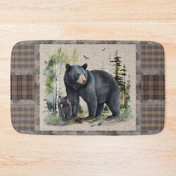 Item preview, Plaid Bear Quilt A designed and sold by Jean Plout.