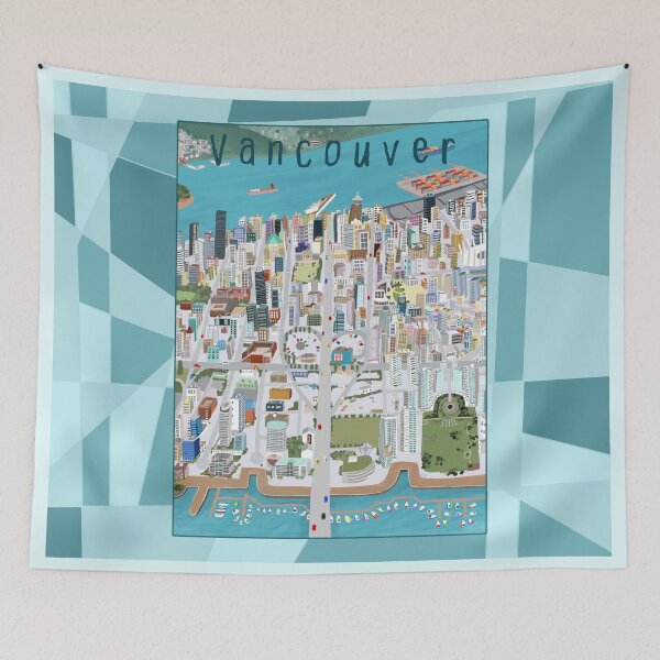 Item preview, Vancouver, Canada Illustrated By Artist Carla Daly designed and sold by Carla Daly.