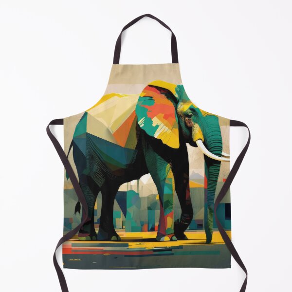 Item preview, Explore Simplistic & Minimalistic African Elephant Art designed and sold by ArtificialGenes.