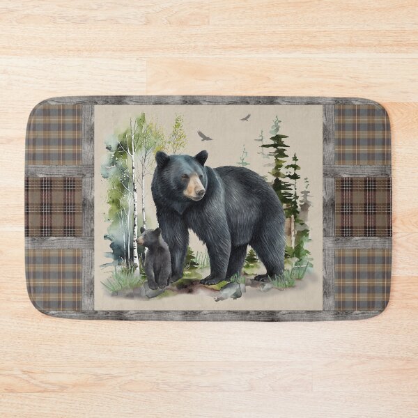 Item preview, Plaid Bear Quilt B designed and sold by Jean Plout.