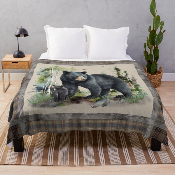 Item preview, Plaid Bear Quilt B designed and sold by Jean Plout.